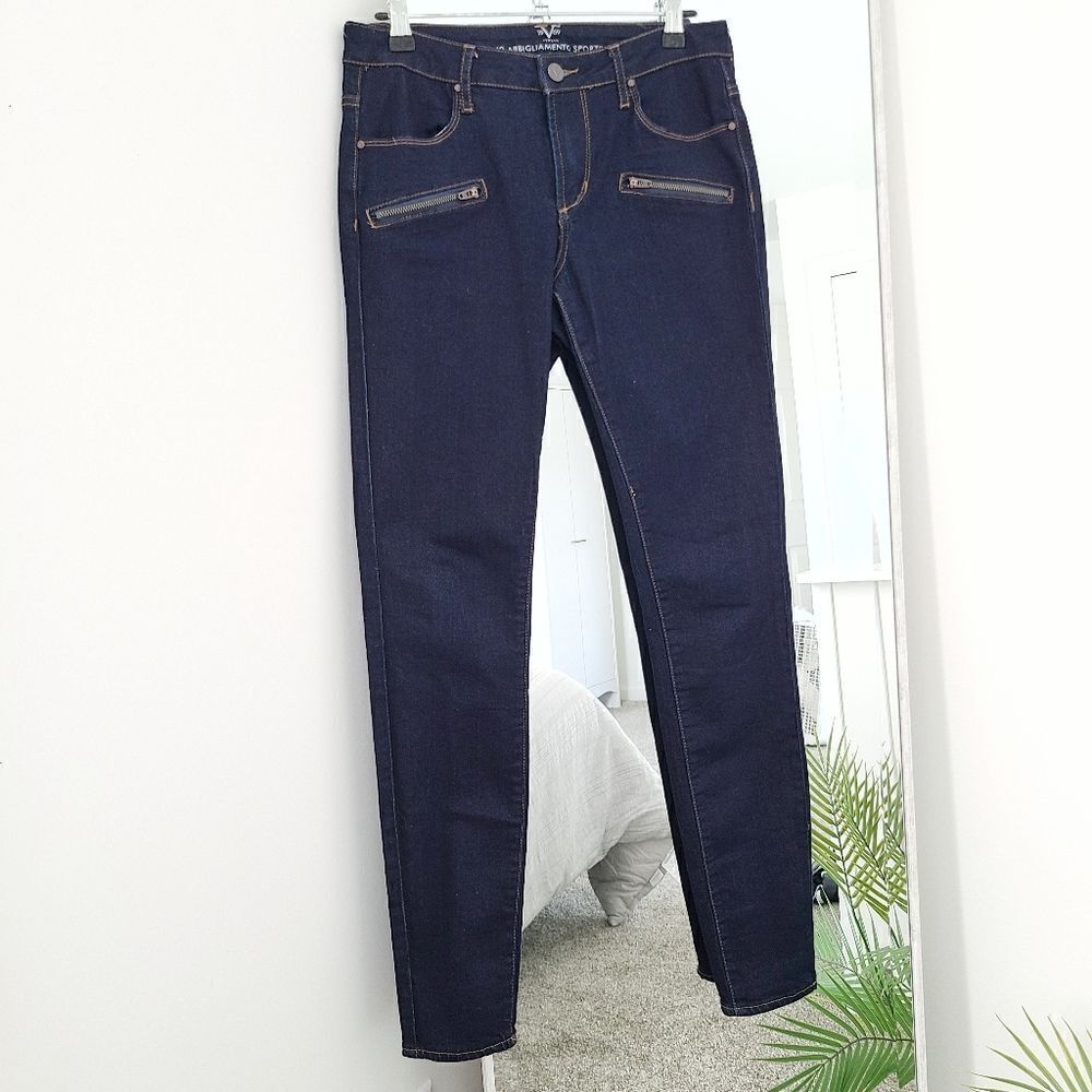 V9-69 abbigliamento sportivo srl zipper pocket jeans